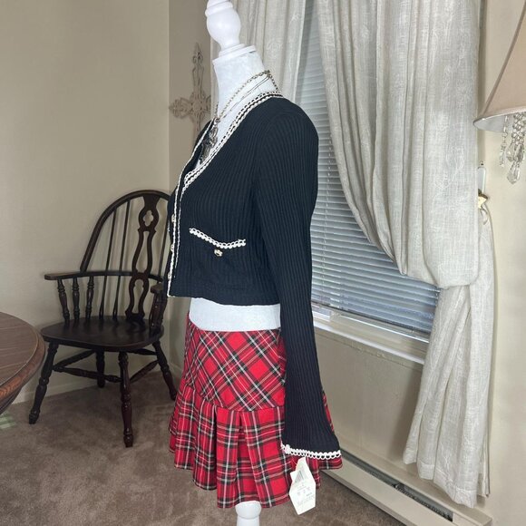 Vintage Crop Clueless Cardigan - Picture 3 of 5